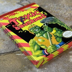 Toxic Crusaders - Nintendo Entertainment System NES - CIB **BEAUTIFUL!!**