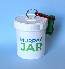 MURRAY JAR The Portable Bin For Dog Walkers Hygienic Used Pet Poop Bag Holder 