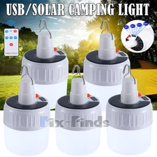 Super Solar Camping Tent Light Rechargeable LED Tent Hooked Light Emergency Lamp