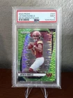 2024 Panini Prizm Rookies Jayden Daniels #347 Neon Green Pulsar PSA 9