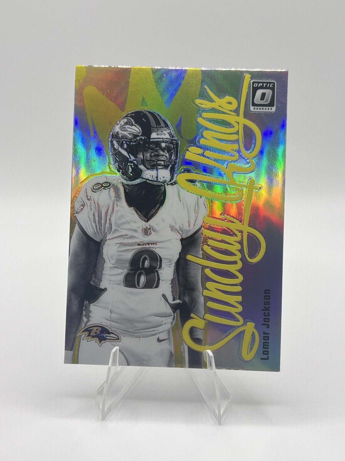 2024 Panini Donruss Optic - Sunday Kings Lamar Jackson #28