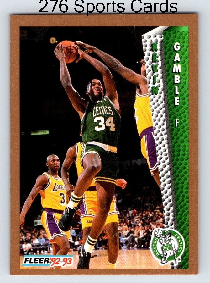1992-93 Fleer - Kevin Gamble #15