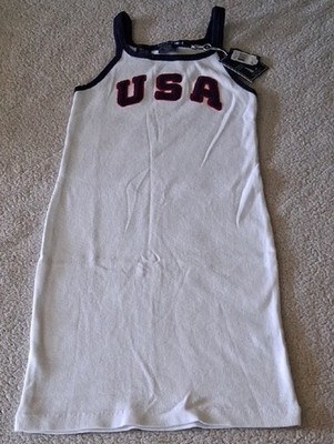 Women s Ralph Lauren 2012 Olympics White USA Dress New