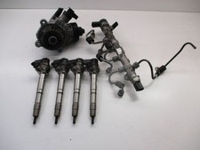 Audi A3 S3 8V 2014 Diesel Fuel injection system set 0445010537 135kW GENUINE