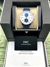 IWC Portugieser Chronograph Stainless Steel 41 mm Watch IW371620 B&P 10