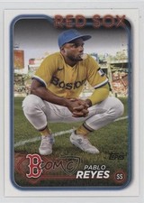 2024 Topps Series 2 Golden Mirror Image Variation SSP Pablo Reyes #594 0rd2