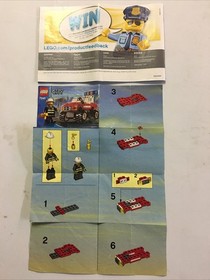 LEGO Instruction Book. City Books 60171 And 7242 Used