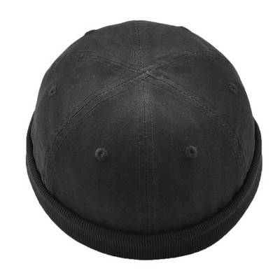 Retro Urban Unique Street Docker Hat Krempenlose Skullcap Sailor Beanie Hat