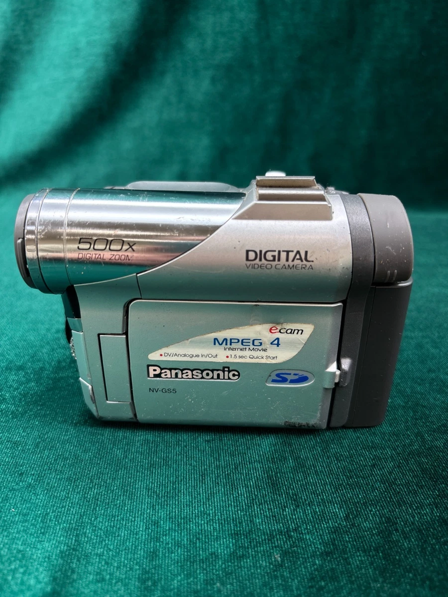 Panasonic　NV-GS5　MiniDV対応 Panasonic NV-GS5 Camcorders For Parts | eBay