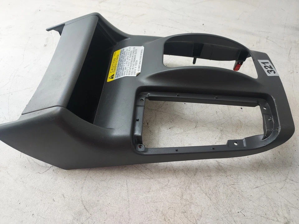 2000 - 2003 Mitsubishi Montero Sport Center Console Shifter Bezel Trim - Image 4 of 4