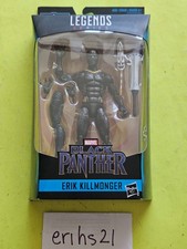 Erik Killmonger Black Panther Marvel Legends Okoye BAF 6 Build A Figure New