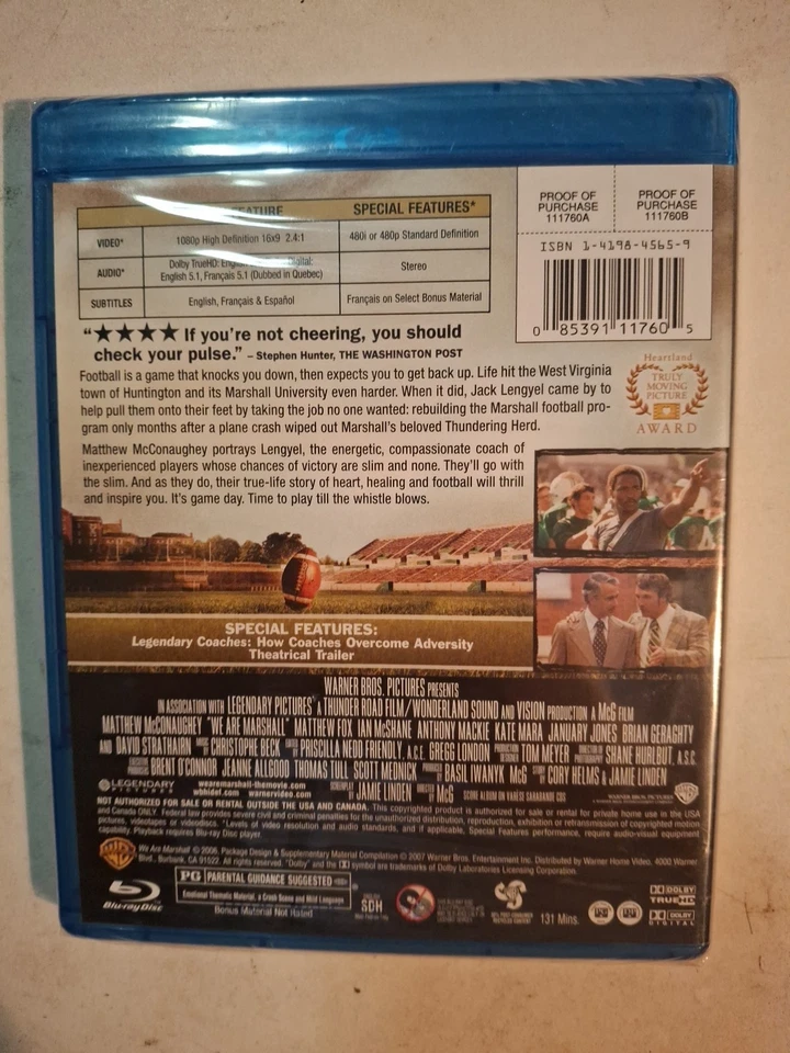 We Are Marshall New Blu-ray Free shipping - Image 2 of 2