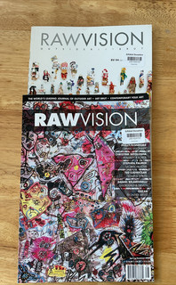 Raw vision Journal Magazines X2