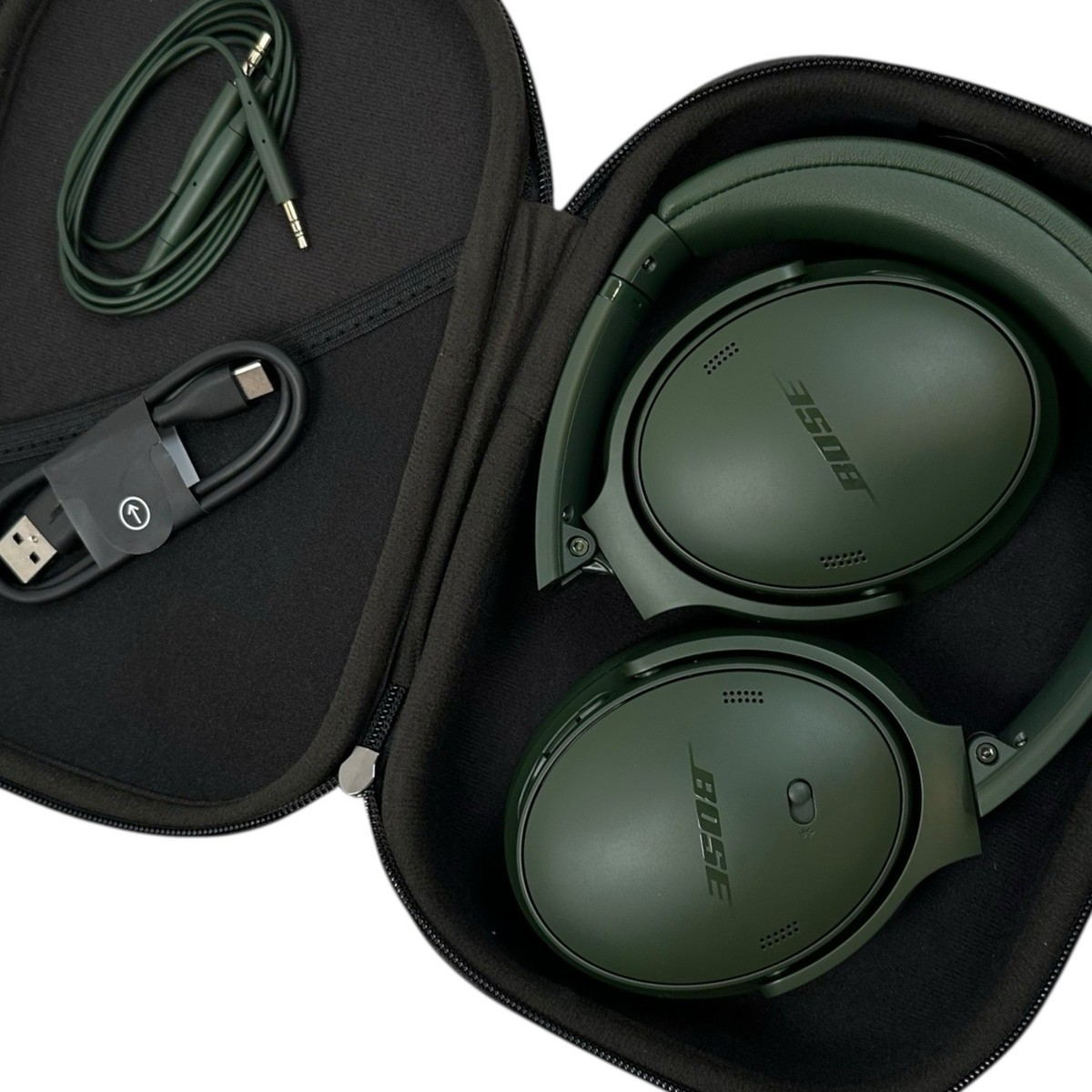 【ほぼ未使用】BOSE QuietComfortサイプレスグリーン Bose QuietComfort Wireless Headphones 5V Cypress Green Excellent