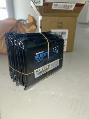NEW Patriot Burst Elite 120GB SSD 2.5'' SATA3 6GB/s Internal SSD PC/MAC 10-PACK