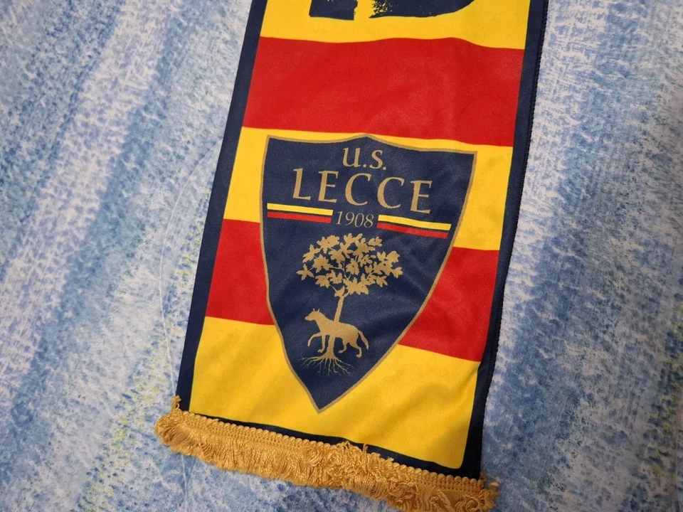 SCIARPA SCARF ULTRAS CALCIO U.S. US LECCE CURVA STADIO PUGLIA  - Immagine 4 di 4