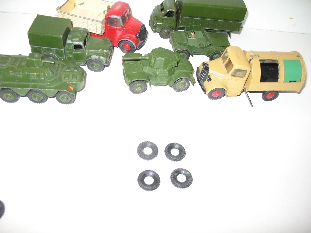 DINKY-TOYS MILITAIRES (3 pièces) + Solido (4 pièces) Voir détails - Lot EUR 139,00 - FR
