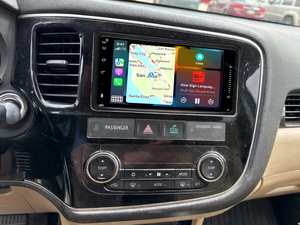 For 2018-2021 Mitsubishi Outlander PHEV Android15 Carplay Stereo Radio GPS 4+64G Foto 2 de 4