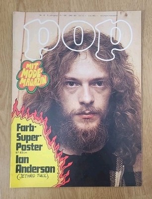 POP Magazin 6/1971 Ian Anderson/Atomic  Rooster/Uriah Heep/Jimmy Page (E840)