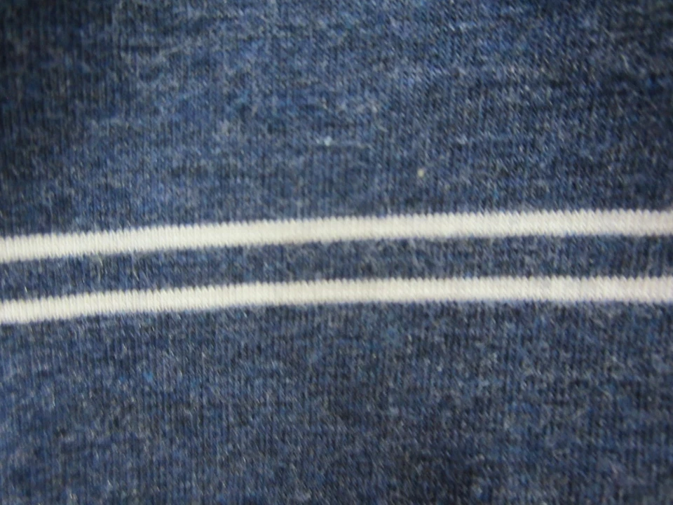 Maxi Vestido Uniqlo Para Mujer L Azul Marino Blanco Sin Mangas Tejido Algodón Modal Náutico Foto 3 de 4