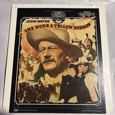 She Wore A Yellow Ribbon CED VideoDisc 1976 John Wayne