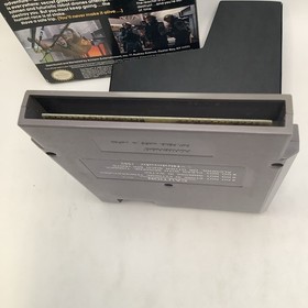 Retiro total sin manual Nintendo NES 1990.