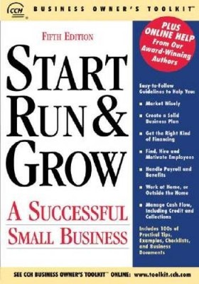 Start Run & Grow a Successful Small Business (Business Owner's Too - VERY GOOD
