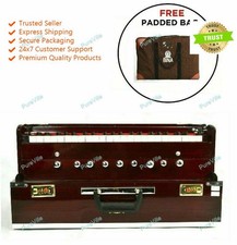 New Original Professional 9 Stopper Portable Bina Harmonium with Bag