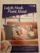 Leisure Arts Latch Hook Kit - Desert Hues  Approx. Size 16"x12"