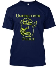 Undercover Police Ragin Bacon T-Shirt Made in the USA Size S to 5XL
