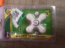 NEW Danco 46004 Universal Decorative Cross Handle with Hot Cold Buttons