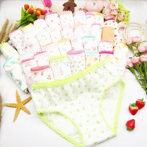 24P Ropa InteriOr Para Niñas Ninas Panties PAntaLetas De Algodon Bragas Calzones - Picture 11 of 13