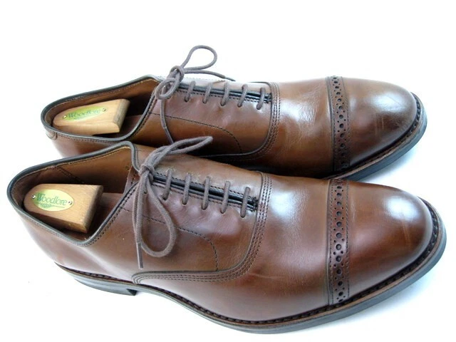 Allen Edmonds "FIFTH AVENUE" Cap-Toe Oxfords 11 E  Dark Chili DAINITE USA(445N) - Image 3 of 4