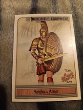 Achilles's Armor 2019 Topps Allen & Ginter Baseball - Incredible Equipment -
