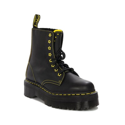 Schuhe Universal Damen Dr Martens jadon ii star 27617002 Schwarz