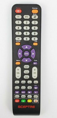 Sceptre TV Remote Control 142021270009C Unused Multi Function Source Soundbar 