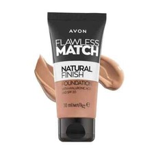Avon Flawless Match Natural Finish Liquid Foundation SPF20  210N LIGHT BEIGE