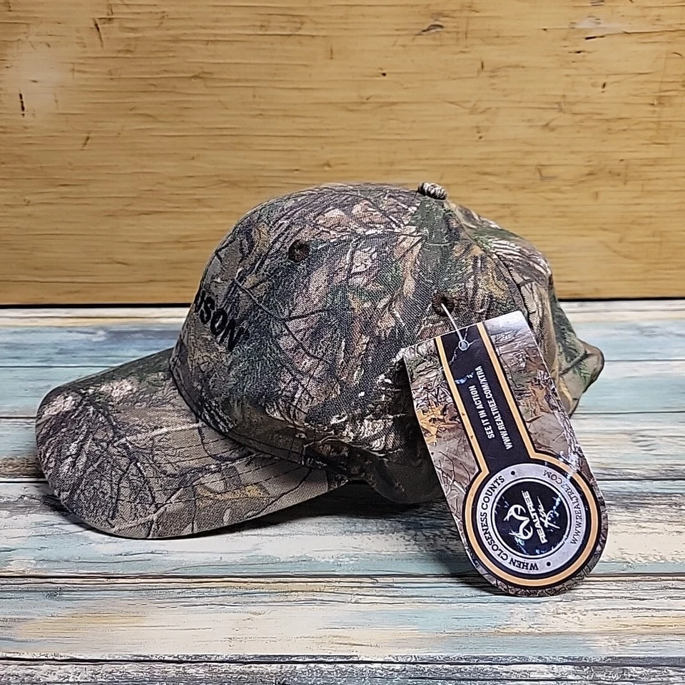 Dri Duck Camo Hat Cap RealTree Xtra Green Adjustable Hunting Ferguson - Image 2 of 4