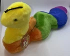 New Vintage 1999 Ty Beanie Buddy INCH the Worm (16 Inch) Mint With Mint Tags