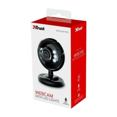 Trust Spotlight Pro - Webcam mit LED Beleuchtung