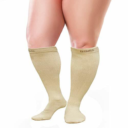 BAMS Plus Size Compression Socks Wide 