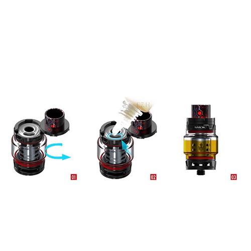 SMOK X-Priv E-Zigarette Vape + TFV12 Prince Tank 8ml Verdampfer Kit 225W + Akkus - Bild 8 von 9