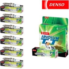 6 Pcs Spark Plugs Denso Iridium TT for Jeep J-2700 3.8L L6 1968-1969 Tune Up
