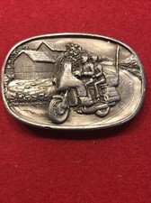 Belt Buckle Motorcycle touring, Harley, BMW, Honda, Indian, Yamaha