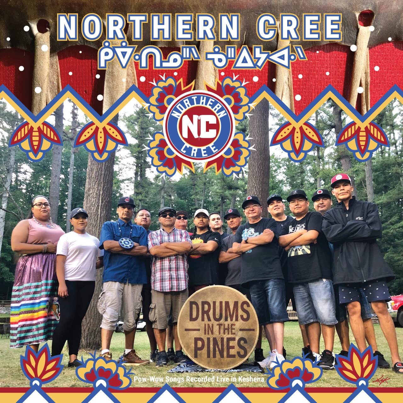 Northern Cree Drums in the Pines (CD)