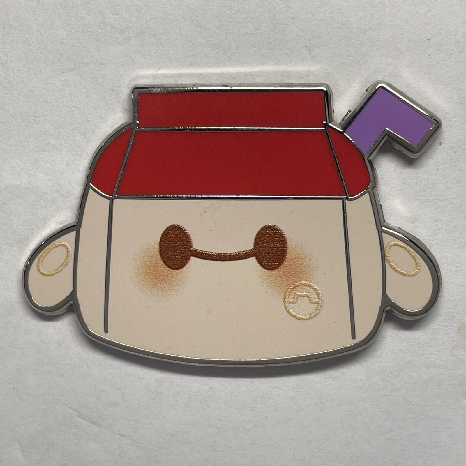 Disney Pin Baymax Milk Series 3 Munchlings Big Hero 6 Mystery Collection 2023