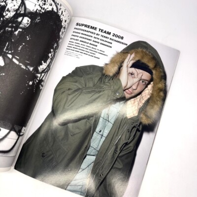 Supreme BOOK VOL.4 AW 08-09 Harmony Korine + Sticker (Unused