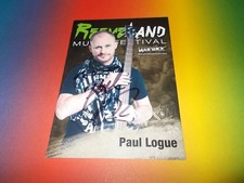 Paul Logue   signiert signed autograph  Autogramm auf Autogrammkarte in person