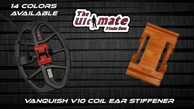 Minelab Vanquish V10 Coil Ear Stiffener 14 colors available 100% Infilled