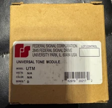 NEW SEALED UTM BY FEDERAL SIGNAL UTM UNIVERSAL TONE MODULE